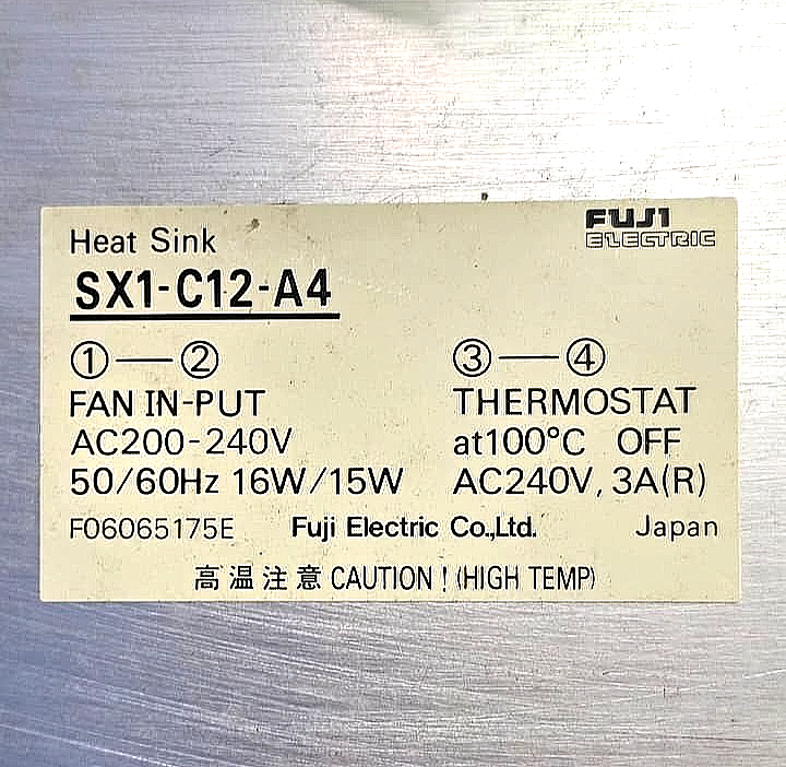 Fuji Electric SS8034ZA4 Solid State Contactor | 80A | AC 240V | JapanMade4