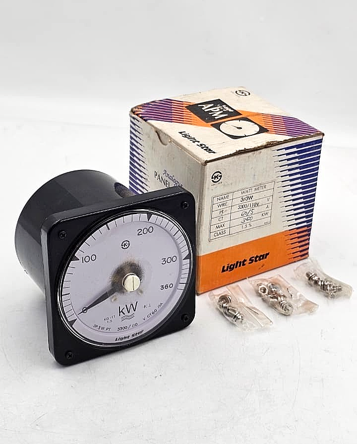 Light Star KG11 Analog Kilowatt (kW) | 0–360 kW0