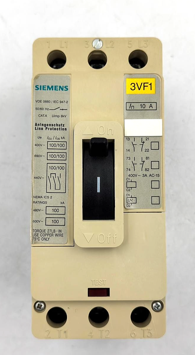 Siemens 3VF12311FB410AA0 Circuit Breaker | Made in germany1