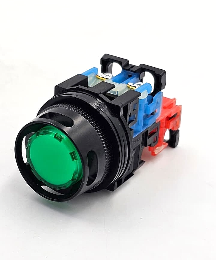 Fuji AR30G2LE3 Illuminated Pushbutton Switch – 30V 1W Lamp0