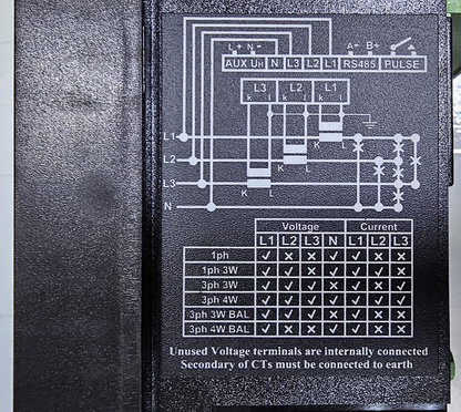Hobut M850LTHNRSPO MultiPower Meter | Digital Power Monitoring6