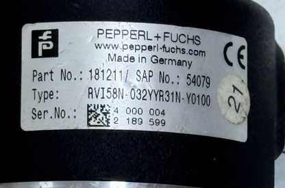 Pepperl+Fuchs | RVI58N032YYR31NY0100  | Rotary Encoder | Made in Germany1