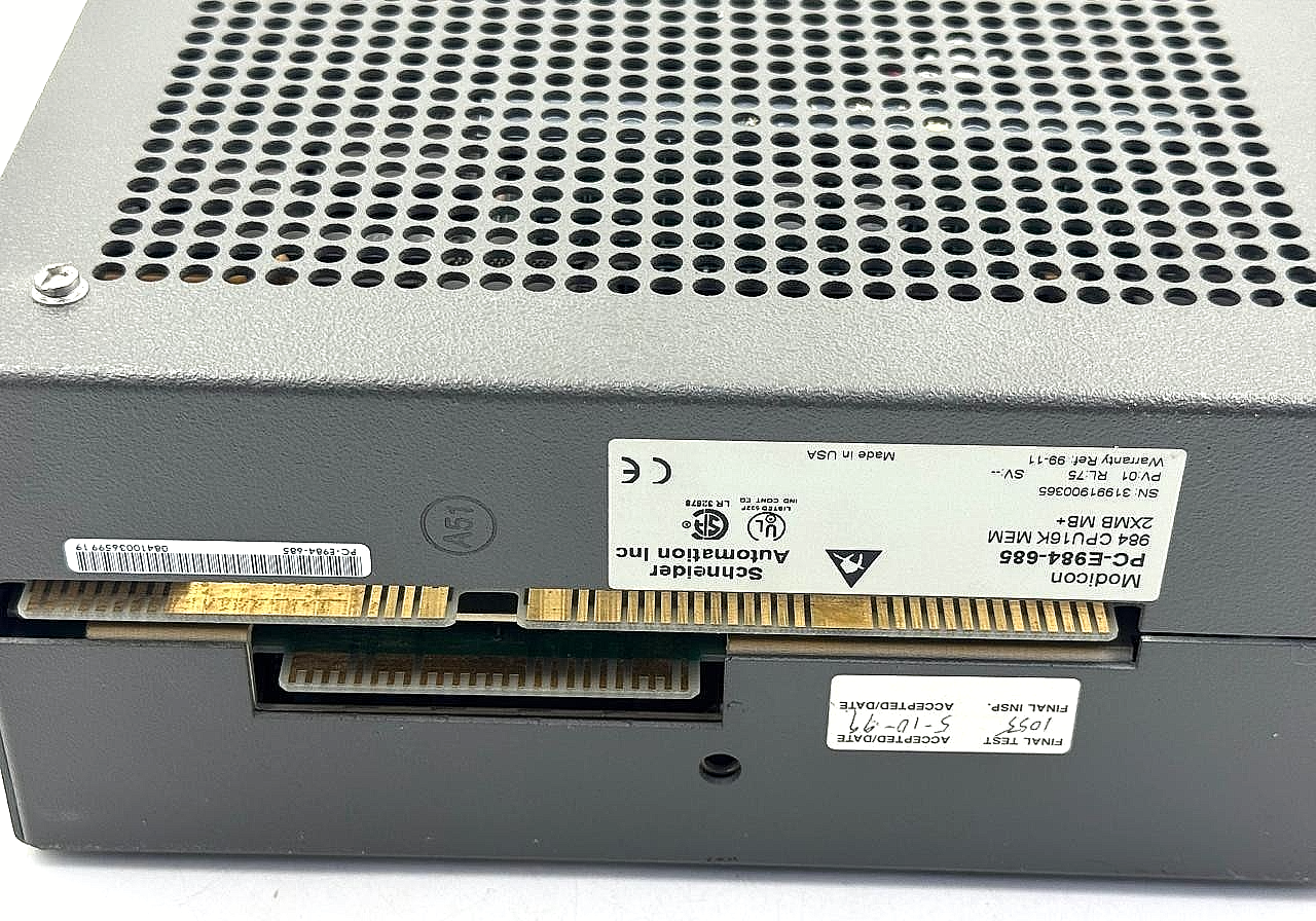Schneider Electric Modicon PCE984685 Programmable Controller | Made in USA3