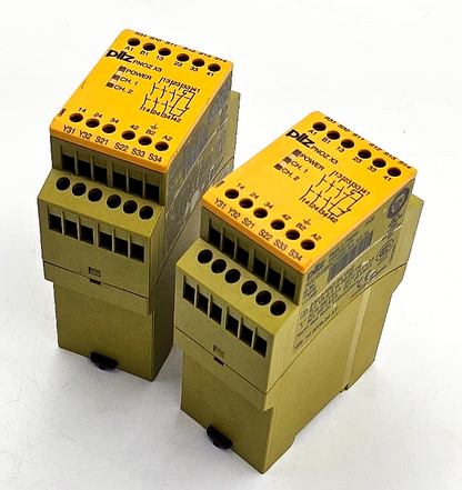 (1 Piece) Pilz PNOZ X3 774318 | 230VAC 24VDC | Safety Relay | Made in France7