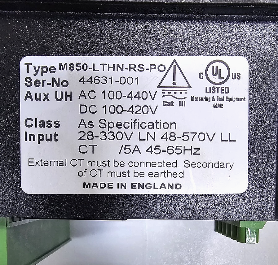Hobut M850LTHNRSPO MultiPower Meter | Digital Power Monitoring3