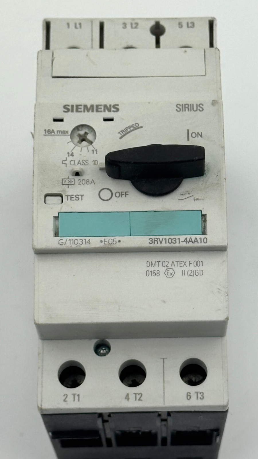 Siemens SIRIUS 3RV10314AA10 |Motor Protection Circuit Breaker – Made in Germany1