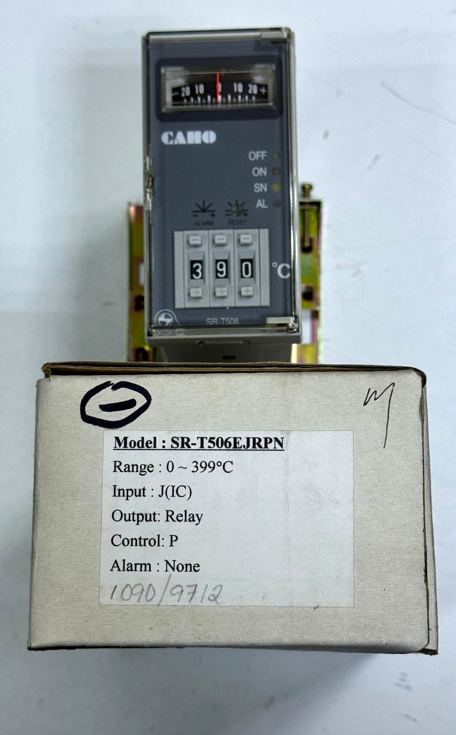 CAHO| SRT506EJRPN | Temperature Controller | 0399°C Range | JType0