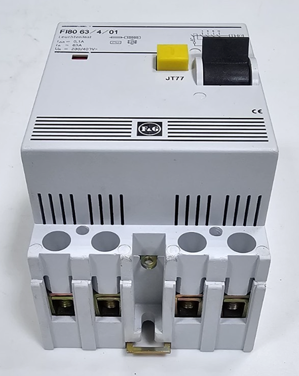 F&G F180 63/4/01 |  RCCB Residual Current Circuit Breaker – 63A, 100mA, 230/400V7