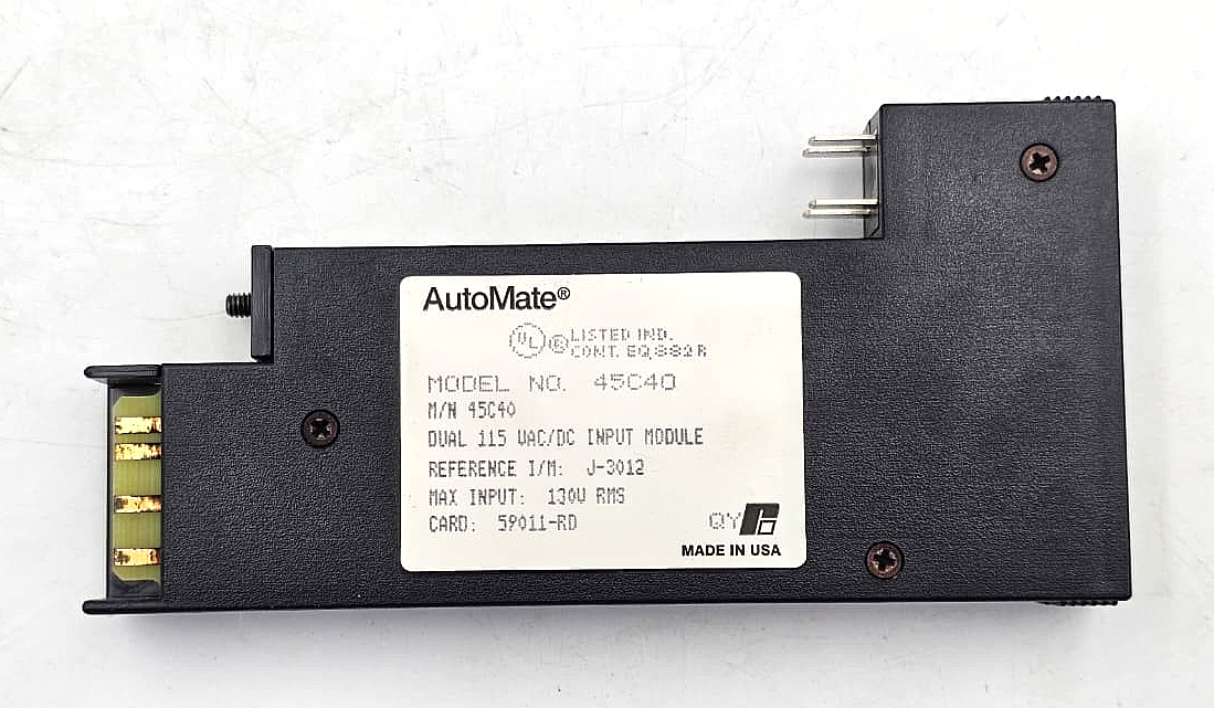 Reliance Electric AutoMate 45C40 Dual 115V AC/DC Input Module ( 1 pcs )2