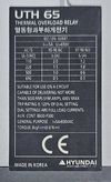 Hyundai UTH65K A0025S Thermal Overload Relay | 17 A to 25 A| 690V, Made in Korea3