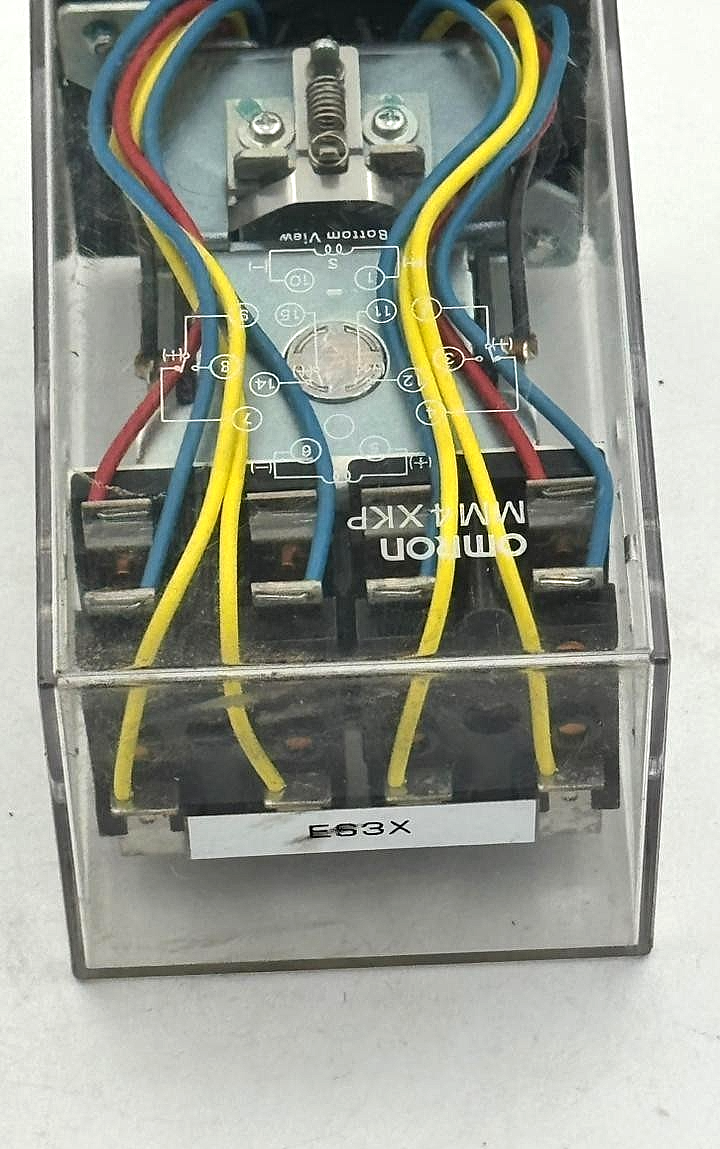 Omron MM4XKP Atching Power Relay | 110 VDC ( 1 PCS )4
