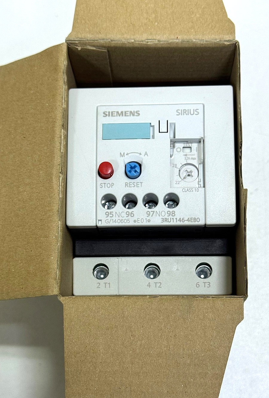 Siemens | SIRIUS 3RU11464EB0 | Overload Relay | 32A | Made in Germany0