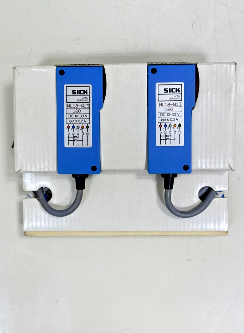 SICK WL18N13 Photoelectric Sensor | 10–30V DC Power Supply | Max Output 0.2A0