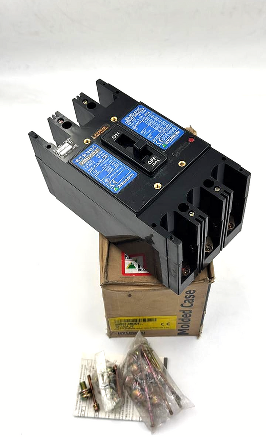Hyundai HBH 203 Molded Case Circuit Breaker (MCCB) 150A 3 Pole0