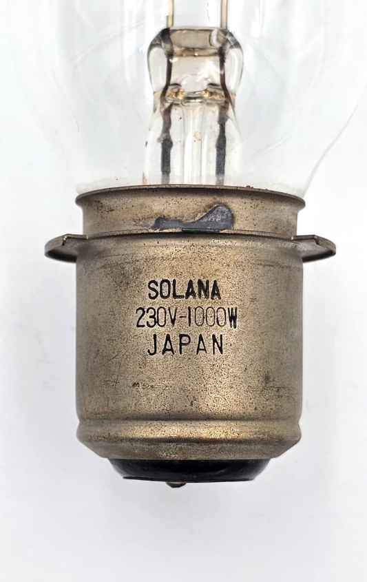 SOLANA | 230V 1000W Light Bulb | Made in Japan1