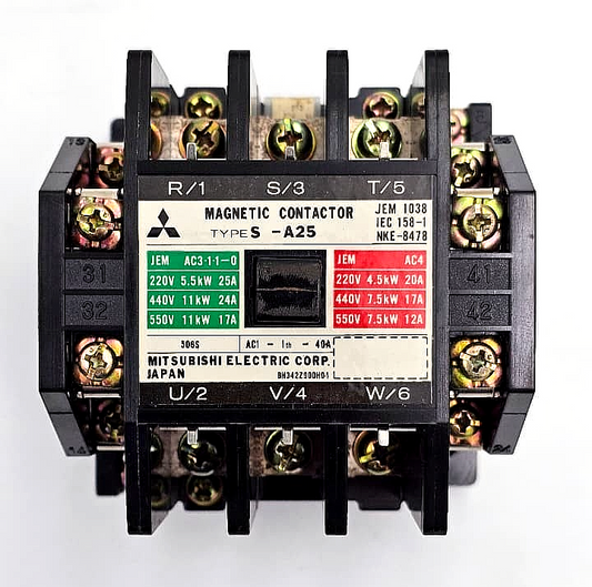 Mitsubishi Electric SA25 | 40A 208220V 5060Hz | Magnetic Contactor | Japan1