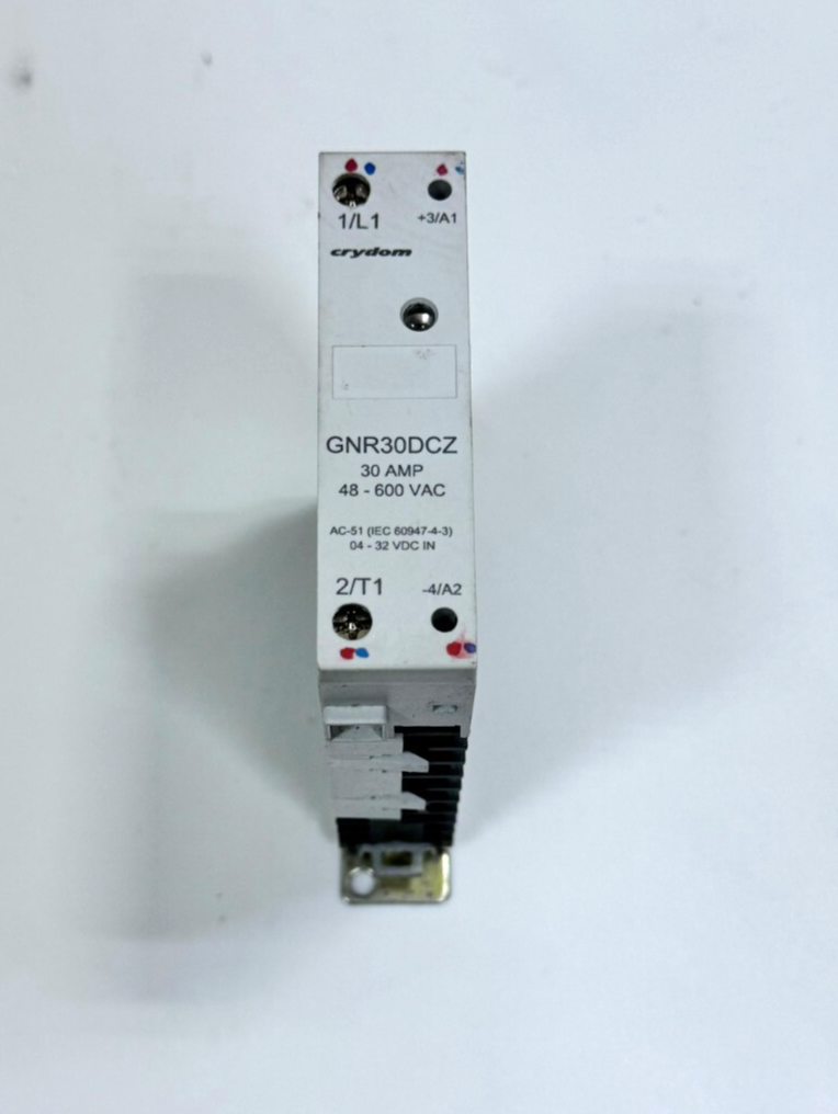 Crydom GNR30DCZ Solid State Relay | 30A Output | 48–600VAC Load | 4–32VDC Input0