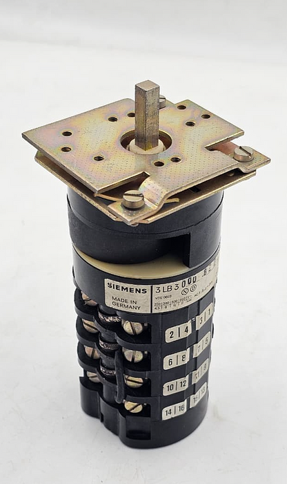Siemens 3LB3 Rotary Cam Control Selector Switch 25A | Made in Germany 0