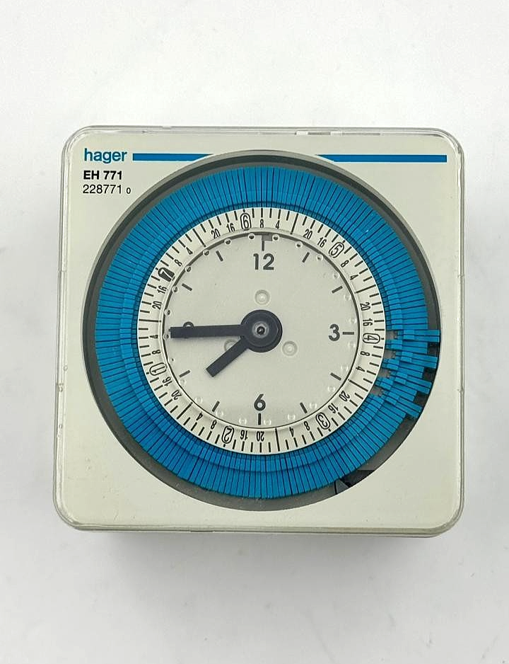 Hager EH 771 Analogue Time Switch | Made in France1