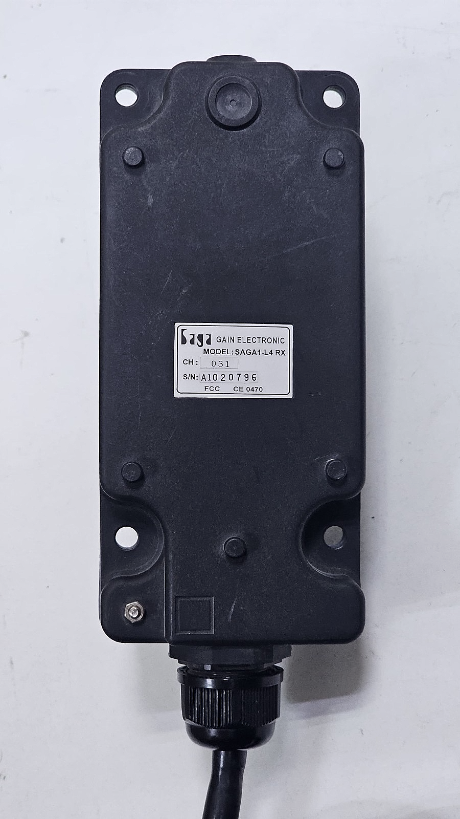 Gain Electronic | SAGA1L4 RX | Receiver | 380V AC6