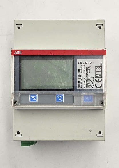 ABB B23 212100 Energy Meter | Made in Italy ( 1 pcs ) - saleem al tamimi electric equipment trading co llc-UAE