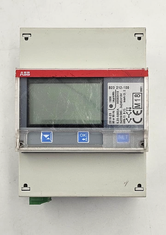 ABB B23 212100 Energy Meter | Made in Italy ( 1 pcs ) - saleem al tamimi electric equipment trading co llc-UAE