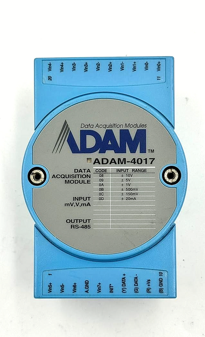 Advantech ADAM4017 Data Acquisition Module | Made in Taiwan - saleem al tamimi electric equipment trading co llc-UAE