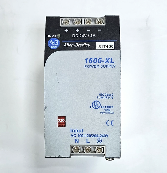 AllenBradley 1606XLDNET4 Power Supply – 24V DC / 4A | 100W - saleem al tamimi electric equipment trading co llc-UAE