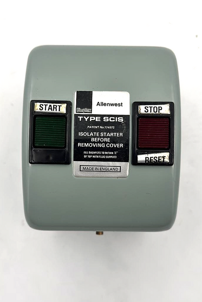 Allenwest SCIS Motor Starter Switch – Made in UK - saleem al tamimi electric equipment trading co llc-UAE