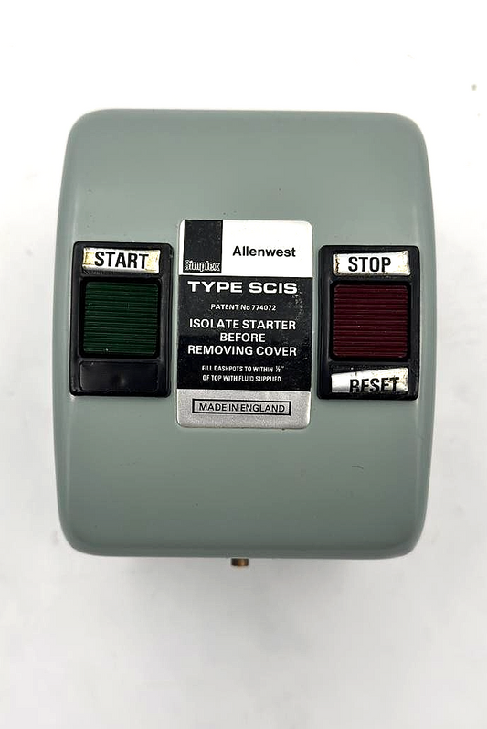 Allenwest SCIS Motor Starter Switch – Made in UK - saleem al tamimi electric equipment trading co llc-UAE