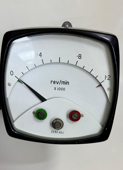 Analog Panel Mount Tachometer Gauge – 0 to 1200 RPM (x1000 rev/min), Industrial - saleem al tamimi electric equipment trading co llc-UAE