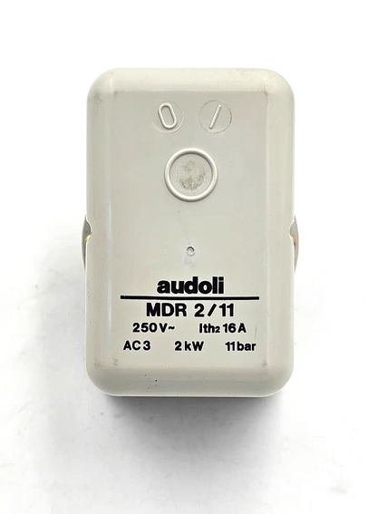 Audoli MDR 2/11 Pressure Switch | 2Pole 16A - saleem al tamimi electric equipment trading co llc-UAE