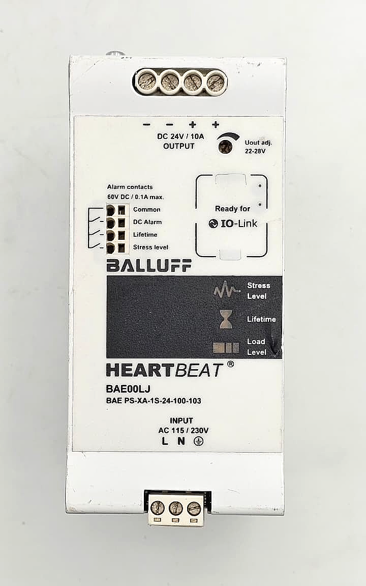 Balluff BAE00LJ BAE PSXA1S24100103 Heartbeat Power Supply Unit - saleem al tamimi electric equipment trading co llc-UAE
