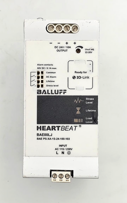 Balluff BAE00LJ BAE PSXA1S24100103 Heartbeat Power Supply Unit - saleem al tamimi electric equipment trading co llc-UAE