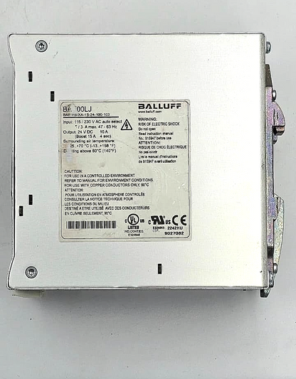 Balluff BAE00LJ BAE PSXA1S24100103 Heartbeat Power Supply Unit - saleem al tamimi electric equipment trading co llc-UAE