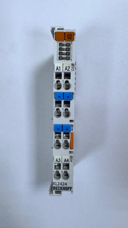 Beckhoff KL2424 Digital Output Terminal – 4Channel, 24V DC / 2AMade in Germany - saleem al tamimi electric equipment trading co llc-UAE