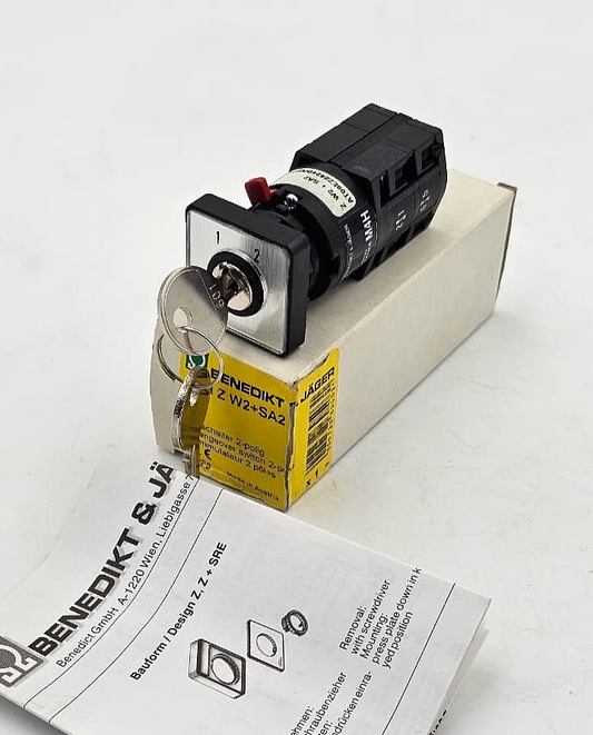 Benedikt & Jäger Telux M4H | Rotary Cam Switch | AT09E22424000100 | Austria Made - saleem al tamimi electric equipment trading co llc-UAE