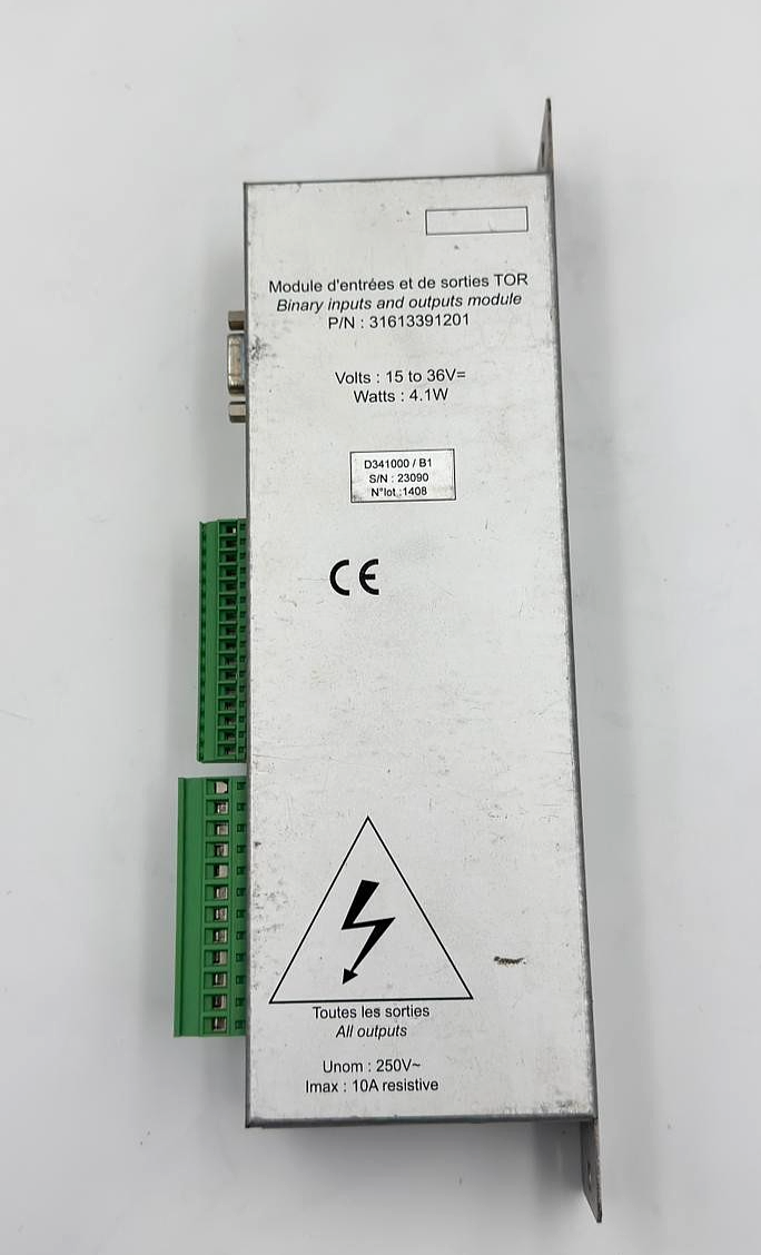 Binary Inputs and Outputs Module P/N 31613391201 |  15 36V | 4.1 W ( 1 PCS ) - saleem al tamimi electric equipment trading co llc-UAE