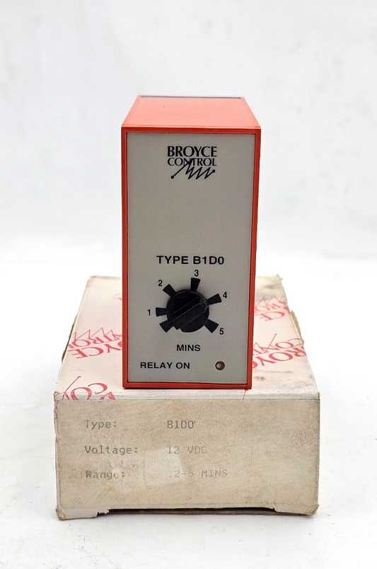 Broyce Control B1D0 OnDelay Timer Relay | 1–5 Minute | Made in UK ( 1 Pcs )2 - saleem al tamimi electric equipment trading co llc-UAE