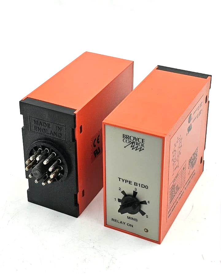 Broyce Control B1D0 OnDelay Timer Relay | 1–5 Minute | Made in UK ( 1 Pcs )2 - saleem al tamimi electric equipment trading co llc-UAE