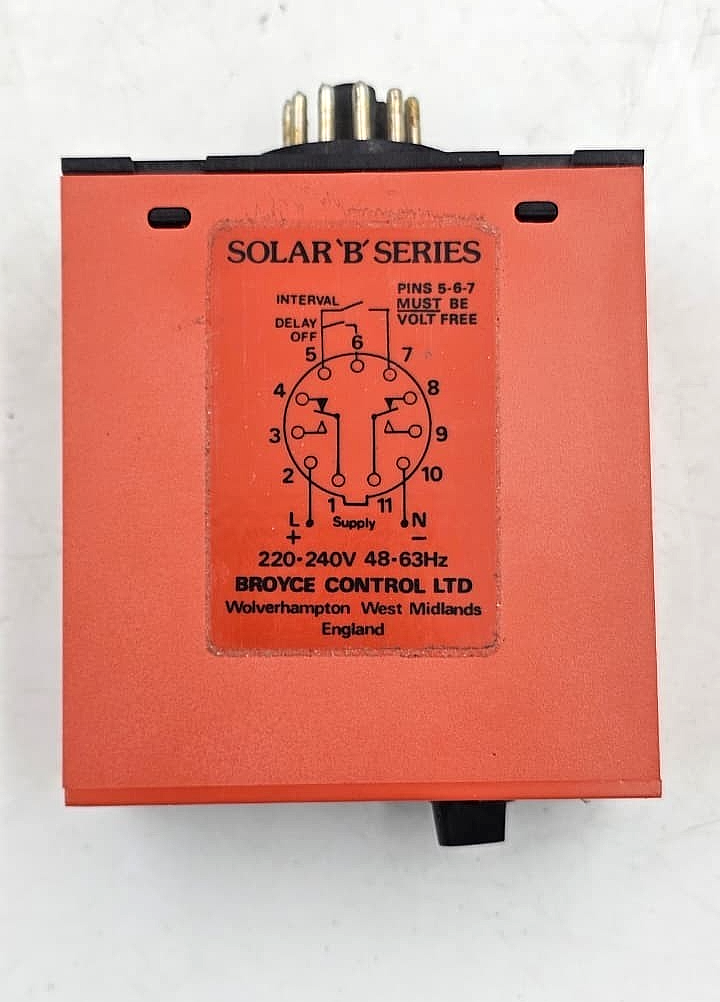 Broyce Control B1DN Timer Relay | Adjustable 5–30 Minute | Made in UK - saleem al tamimi electric equipment trading co llc-UAE