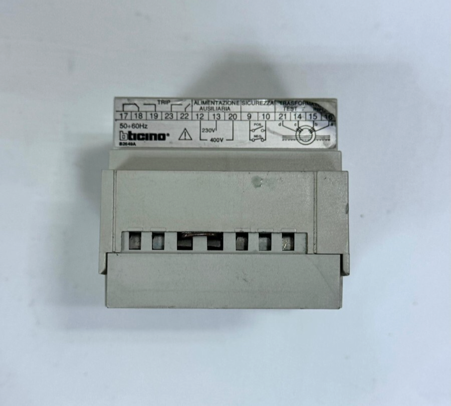 Bticino G701/1 Earth leakage Relay | Made in Italy - saleem al tamimi electric equipment trading co llc-UAE