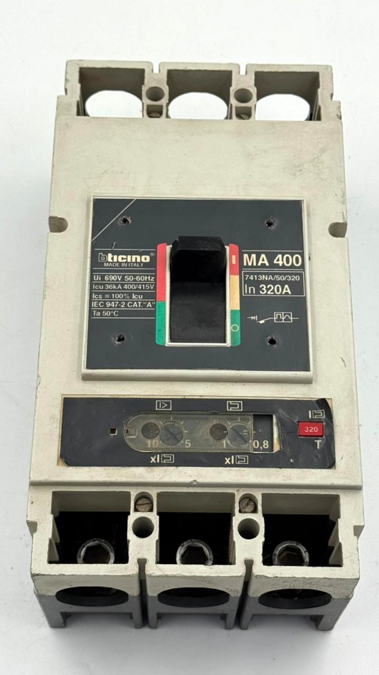 Bticino | MA400 | 320A | circuit breaker (MCCB) | Made in Italy - saleem al tamimi electric equipment trading co llc-UAE