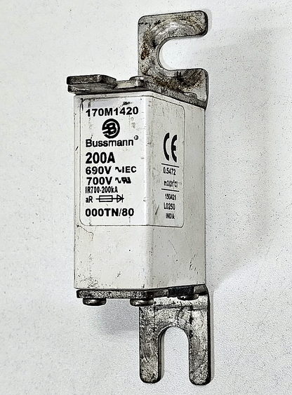 Bussmann | 170M1420 | HighSpeed Fuse | 200A | 700V - saleem al tamimi electric equipment trading co llc-UAE