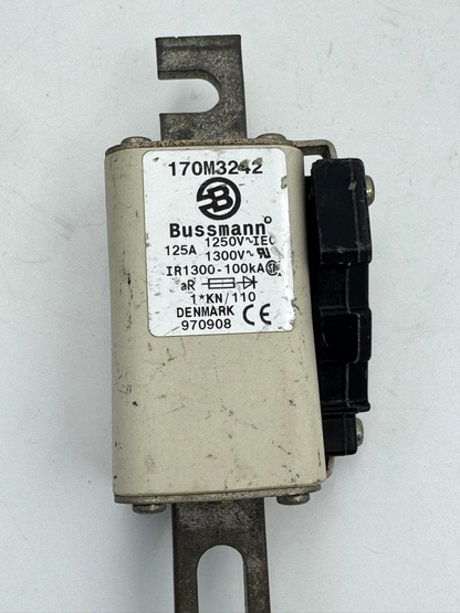 Bussmann 170M3242 Fuse | 125A | Made in Denmark ( 1 pcs ) - saleem al tamimi electric equipment trading co llc-UAE