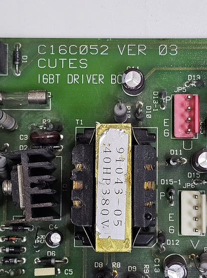 C16C052 VER 03 CUTES IGBT Driver Board | Power Module Control Circuit Board - saleem al tamimi electric equipment trading co llc-UAE