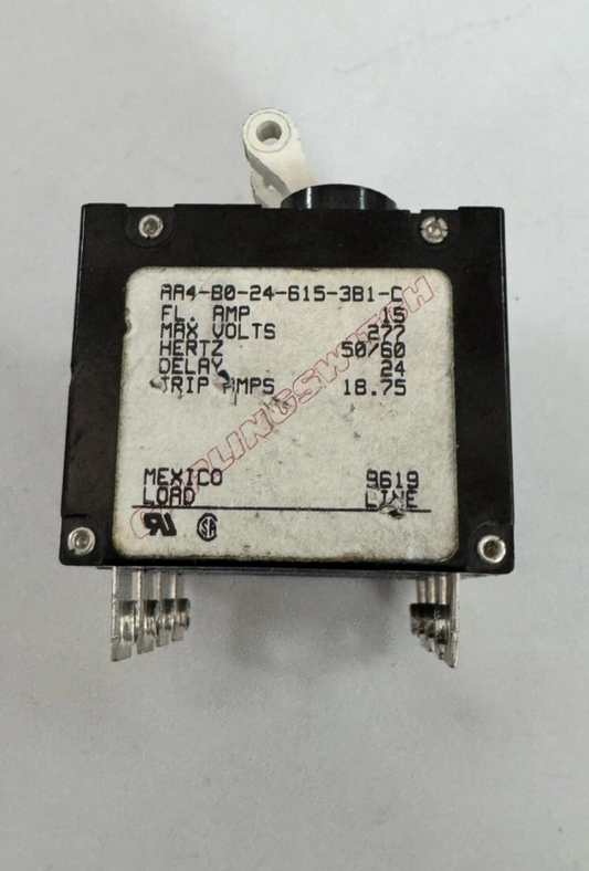 Carling Switch AA48024615381C | Circuit Breaker | 24A | 277V Delay - saleem al tamimi electric equipment trading co llc-UAE