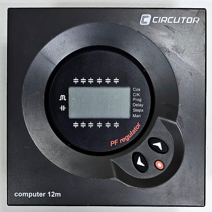 Circutor | Computer 12M | Power Factor Regulator | 4A | PF Controller - saleem al tamimi electric equipment trading co llc-UAE