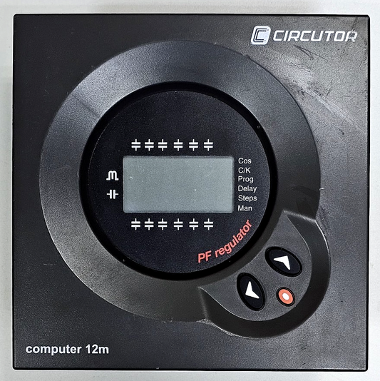 Circutor | Computer 12M | Power Factor Regulator | 4A | PF Controller - saleem al tamimi electric equipment trading co llc-UAE