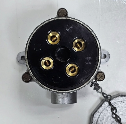Clang 4Pin Socket Plug| 30A| Vintage Industrial Connector | Made in UK - saleem al tamimi electric equipment trading co llc-UAE